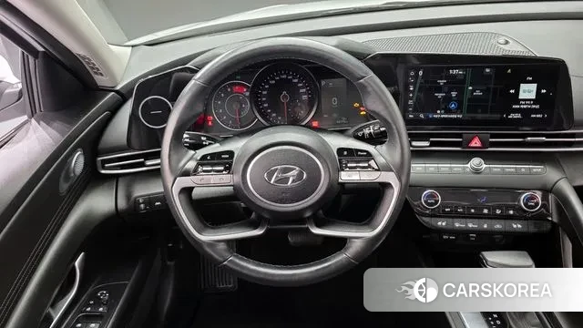 Hyundai Avante (CN7) 2022 Белый из Кореи, фото 4