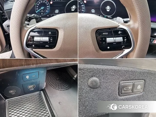 Kia K8 Hybrid 2022 Серый из Кореи, фото 4