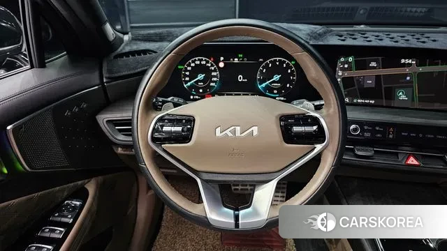Kia K8 Hybrid 2022 Темно-зеленый из Кореи, фото 4