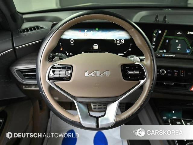 Kia K8 Hybrid 2021 Серый из Кореи, фото 4