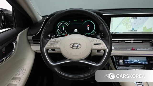Hyundai The New Grandeur IG Hybrid 2022 Серый из Кореи, фото 4