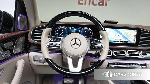 Mercedes-Benz GLS - Class X167 2023 Коричневый двухцветный из Кореи, фото 4