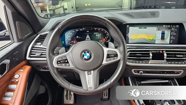 BMW X7 (G07) 2021 Черный из Кореи, фото 4