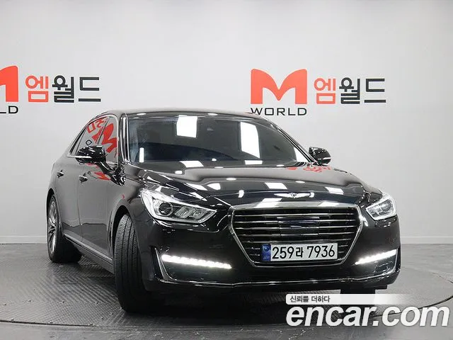 Genesis EQ900 2018 Черный из Кореи, фото 4