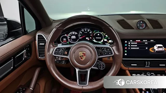 Porsche Cayenne (PO536) 2023 Черный из Кореи, фото 4