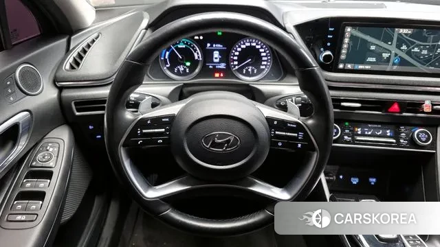 Hyundai Sonata Hybrid (DN8) 2020 Черный из Кореи, фото 4