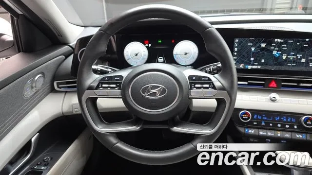 Hyundai Avante (CN7) 2022 Белый из Кореи, фото 4