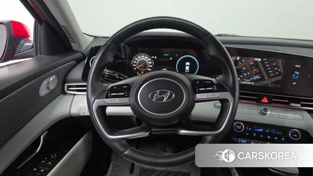 Hyundai Avante (CN7) 2021 Красный из Кореи, фото 4