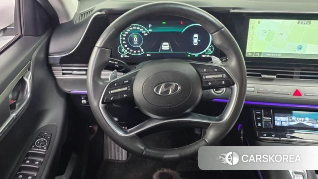 Hyundai The New Grandeur IG Hybrid 2022 Белый из Кореи, фото 4