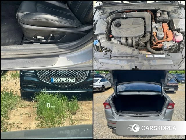 Kia K5 Hybrid 3rd Generation 2021 Серебристо-серый из Кореи, фото 4