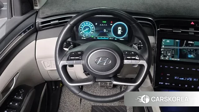 Hyundai Tucson Hybrid (NX4) 2023 Белый из Кореи, фото 4