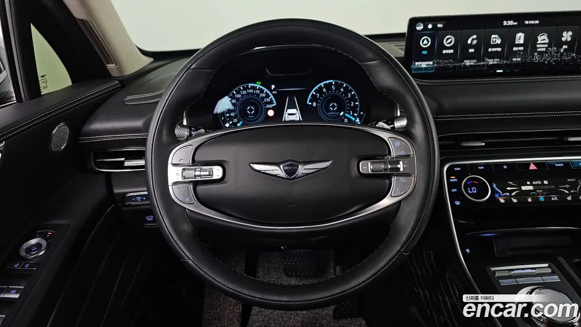 Genesis GV80 2023 Темно-зеленый из Кореи, фото 4