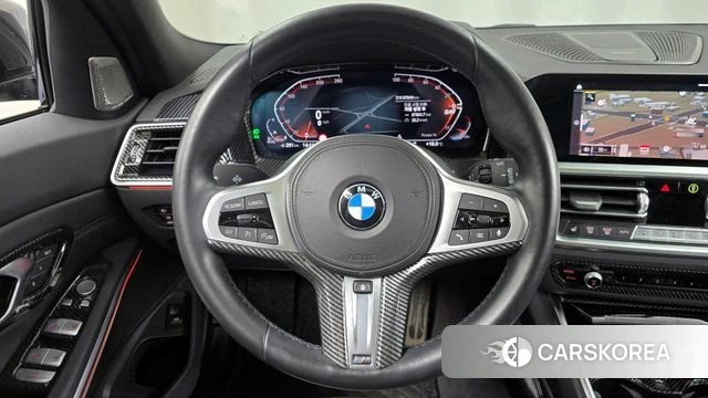 BMW 3 Series (G20) 2021 Черный из Кореи, фото 4