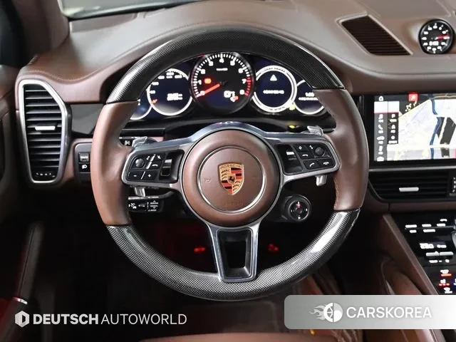 Porsche Cayenne (PO536) 2019 Черный из Кореи, фото 4
