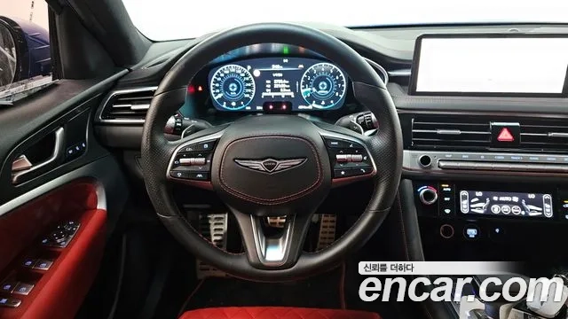 Genesis The New G70 2024 Синий из Кореи, фото 4