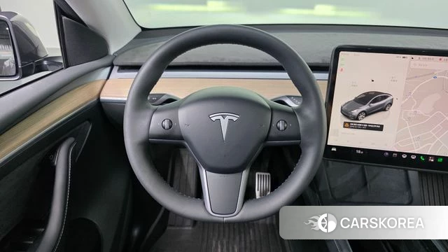 Tesla Model Y 2023 Серый из Кореи, фото 4