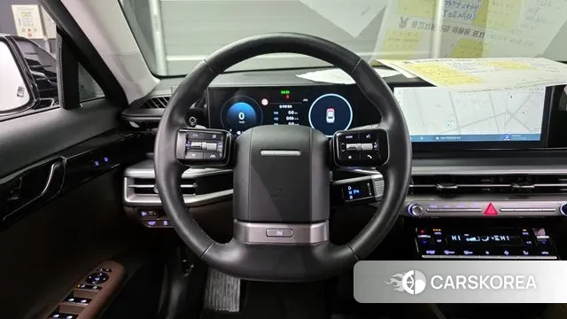 Hyundai Grandeur Hybrid (GN7) 2023 Черный из Кореи, фото 4