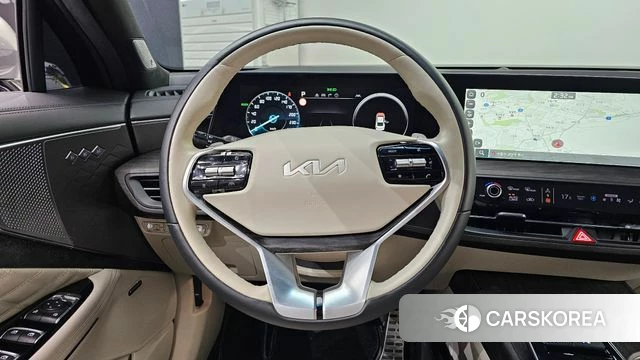 Kia K8 Hybrid 2021 Серебристо-серый из Кореи, фото 4