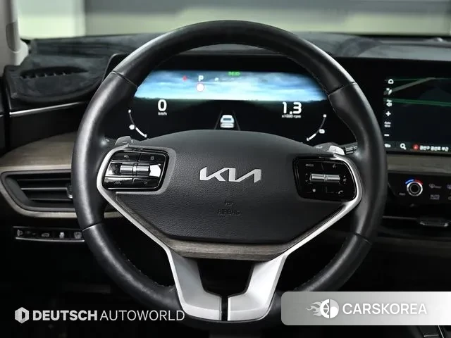 Kia K8 Hybrid 2022 Темно-зеленый из Кореи, фото 4
