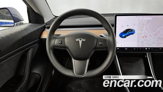 Tesla Model 3 2020 Синий из Кореи, фото 4