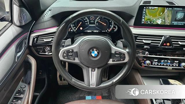 BMW 5 Series (G30) 2018 Черный из Кореи, фото 4