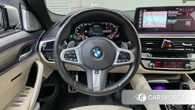 BMW 5 Series (G30) 2020 Черный из Кореи, фото 4