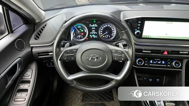 Hyundai Sonata Hybrid (DN8) 2021 Черный из Кореи, фото 4