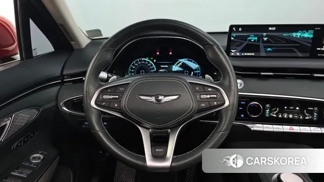 Genesis Electrified GV70 2022 Красный из Кореи, фото 4