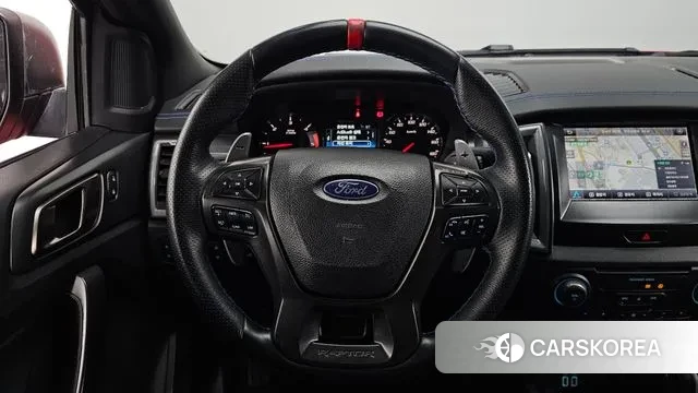 Ford Ranger 3rd Generation 2021 Красный из Кореи, фото 4