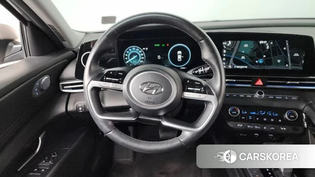 Hyundai Avante Hybrid (CN7) 2021 Серебристо-серый из Кореи, фото 4