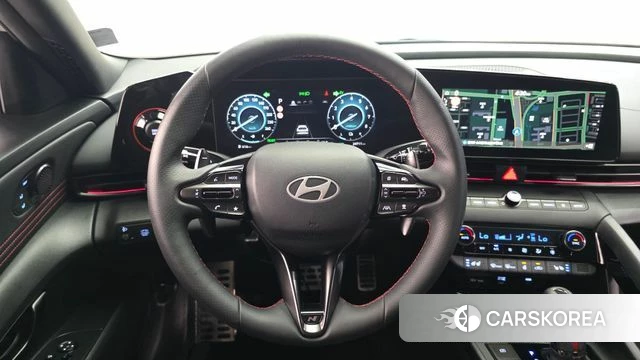 Hyundai The New Avante Hybrid (CN7) 2025 Белый из Кореи, фото 4