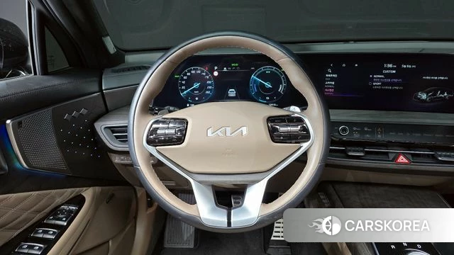 Kia K8 Hybrid 2024 Черный из Кореи, фото 4