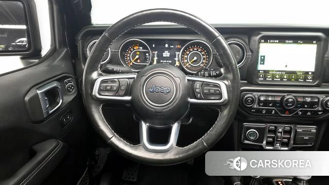 Jeep Wrangler (JL) 2022 Черный из Кореи, фото 4