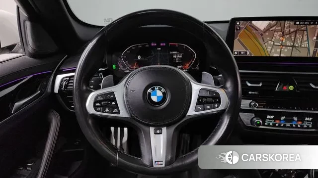 BMW 5 Series (G30) 2021 Белый из Кореи, фото 4