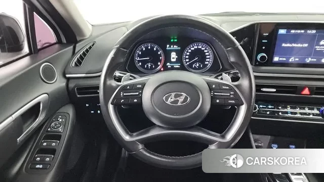 Hyundai Sonata (DN8) 2022 Белый из Кореи, фото 4