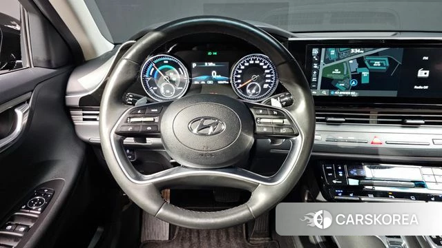 Hyundai The New Grandeur IG Hybrid 2022 Черный из Кореи, фото 4