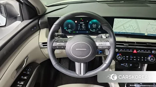 Hyundai The New Tucson Hybrid (NX4) 2025 Белый из Кореи, фото 4