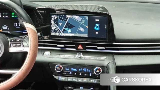 Hyundai The New Avante (CN7) 2024 Черный из Кореи, фото 4