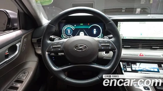 Hyundai The New Grandeur IG Hybrid 2021 Серый из Кореи, фото 4