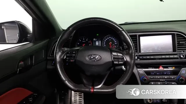 Hyundai Avante AD 2018 Черный из Кореи, фото 4