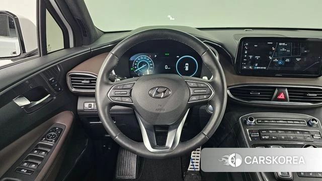 Hyundai The New Santa Fe 2023 Белый из Кореи, фото 4