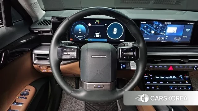 Hyundai Grandeur Hybrid (GN7) 2023 Черный из Кореи, фото 4