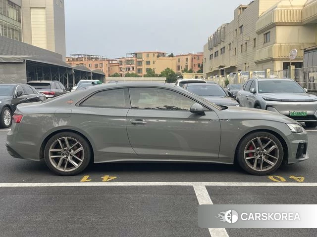Audi A5 2021 Серебристо-серый из Китая, фото 4