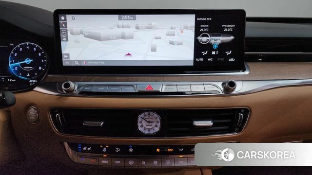 Kia The New K9 2nd generation 2022 Черный из Кореи, фото 4