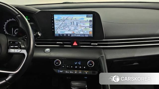 Hyundai Avante Hybrid (CN7) 2021 Серебристо-серый из Кореи, фото 4