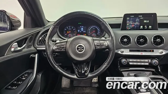 Kia Stinger 2018 Синий из Кореи, фото 4