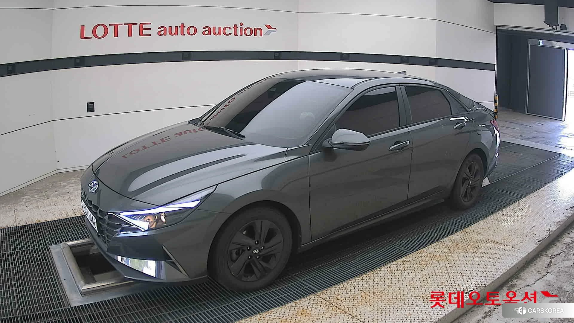 Hyundai Avante Hybrid 2021 Amazon Gray из Кореи, фото 4