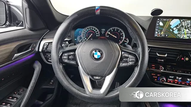 BMW 5 Series (G30) 2018 Серый из Кореи, фото 4