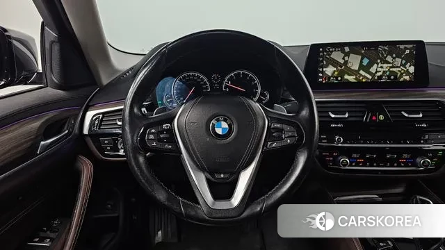 BMW 5 Series (G30) 2018 Черный из Кореи, фото 4
