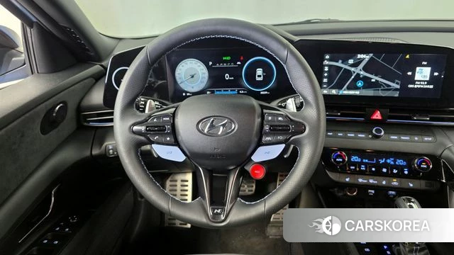 Hyundai Avante (CN7) 2022 Небесно-голубой из Кореи, фото 4